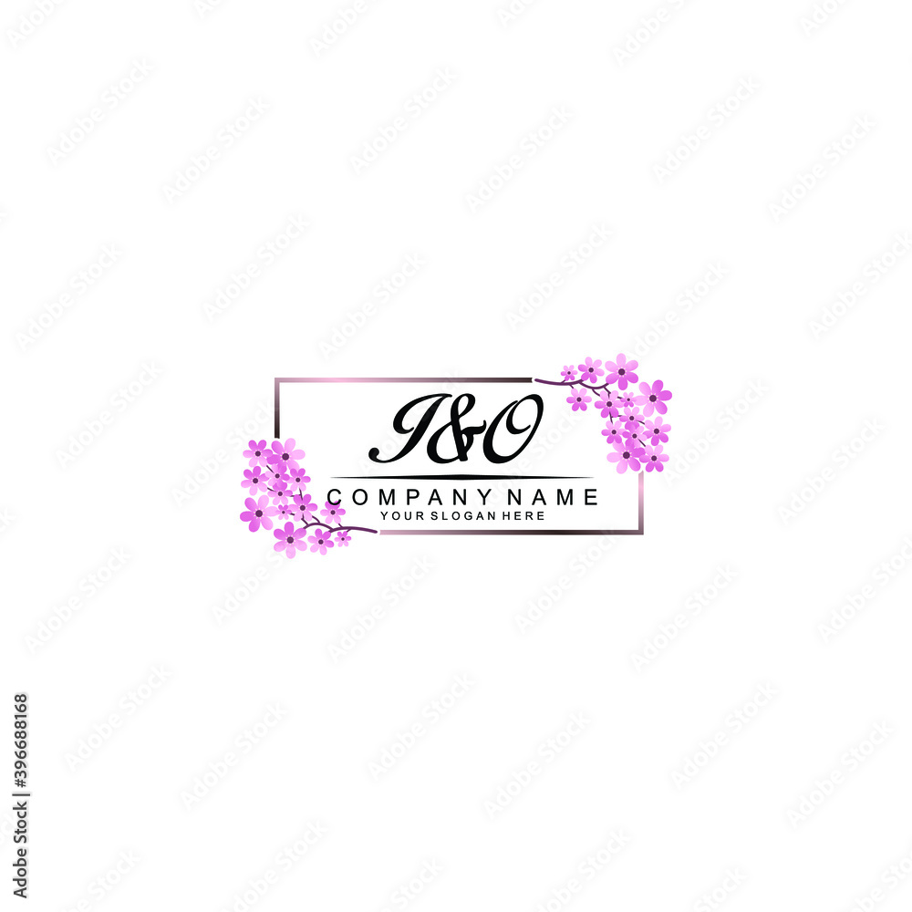 Initial IO Handwriting, Wedding Monogram Logo Design, Modern Minimalistic and Floral templates for Invitation cards Initial IO Handwriting, Wedding Monogram Logo Design, Modern Minimalistic and Floral templates for Invitation cards