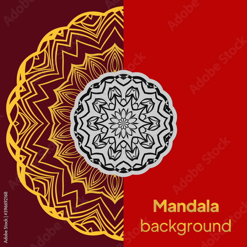 Decorative mandala pattern. Vector illustatration for design