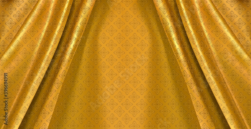 Gold thai background
