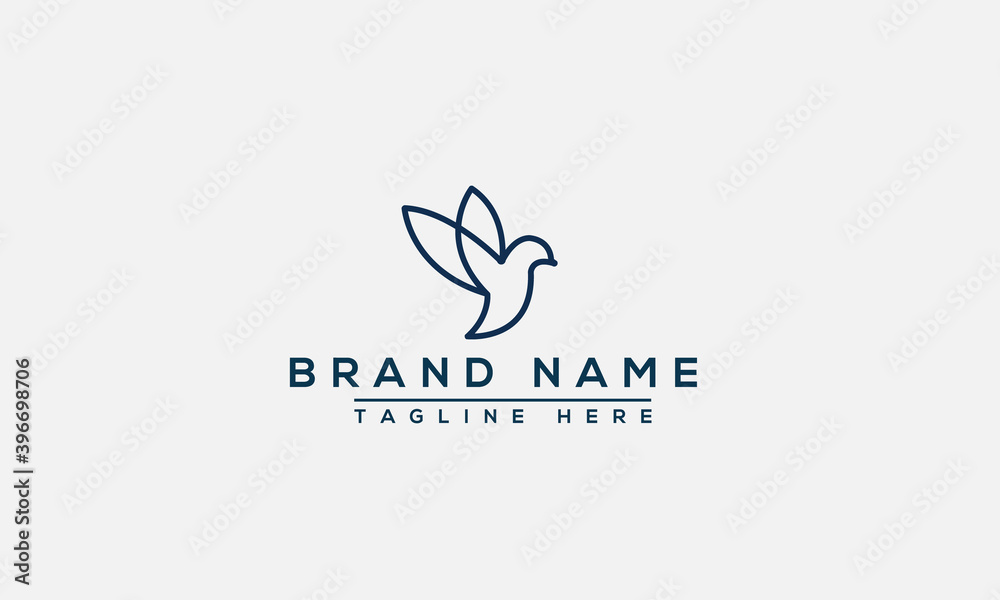 Bird Logo Design Template Vector Graphic Branding Element. Bird Logo Design Template Vector Graphic Branding Element.
