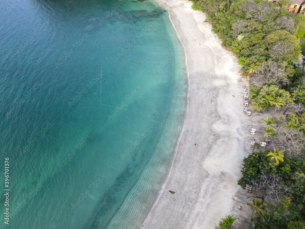 Paradise Tropical Beach in Costa Rica