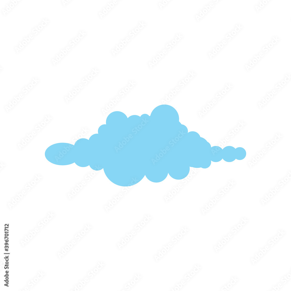 Cloud template vector icon illustration design Cloud template vector icon illustration design
