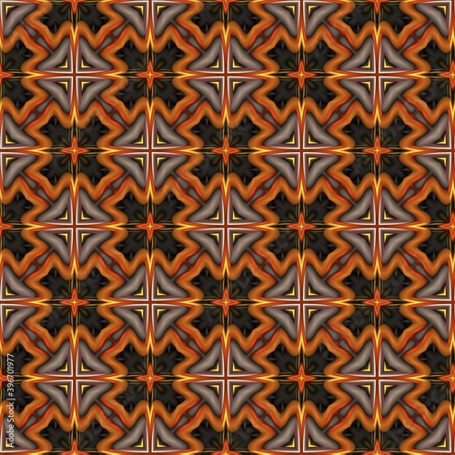 colorful symmetrical repeating patterns for textiles, ceramic tiles, wallpapers and designs.