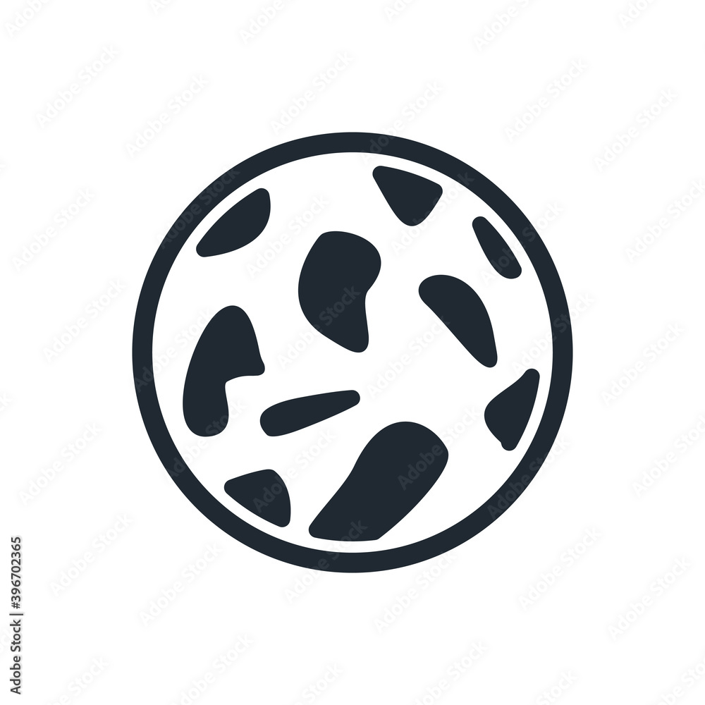 planet mars. Outline style .Space science astronomy icon symbol. Vector Illustration. planet mars. Outline style .Space science astronomy icon symbol. Vector Illustration.