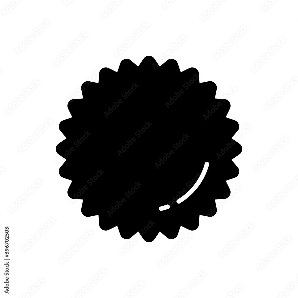 black sun. Glyph color style .Space science astronomy icon symbol. Vector Illustration. Black Siluet black sun. Glyph color style .Space science astronomy icon symbol. Vector Illustration. Black Siluet