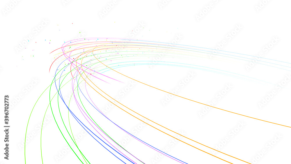 Line Curve Wave Arts colorful stream 3D illustration background. Line Curve Wave Arts colorful stream 3D illustration background.