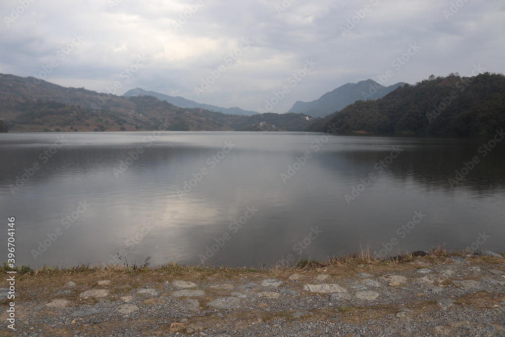 lake in the mountains