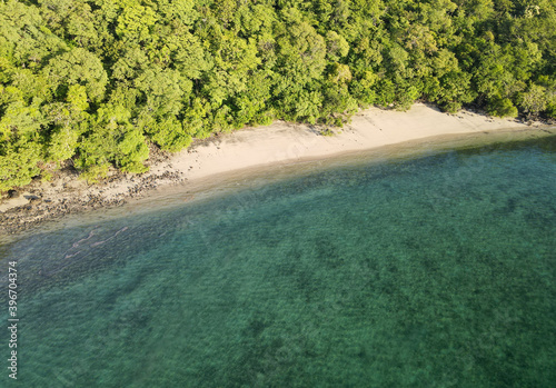 Aerial View of Peninsula Papagayo and Andaz Hotel in Costa Rica photo