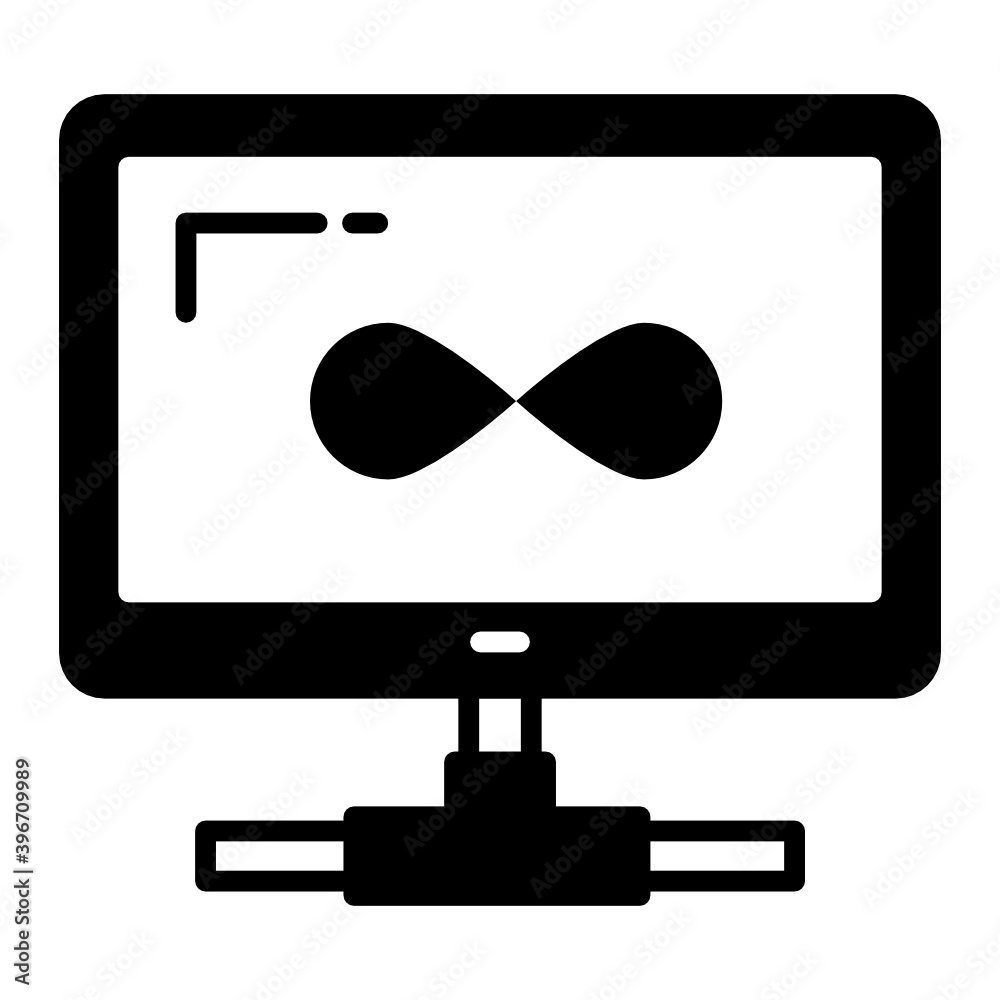 High Speed Vector Glyph Icon Design, Infinity Sign, Cloud computing and Web hosting services Symbol on White background, Unmetered Bandwidth Connection Concept, High Speed Vector Glyph Icon Design, Infinity Sign, Cloud computing and Web hosting services Symbol on White background, Unmetered Bandwidth Connection Concept,