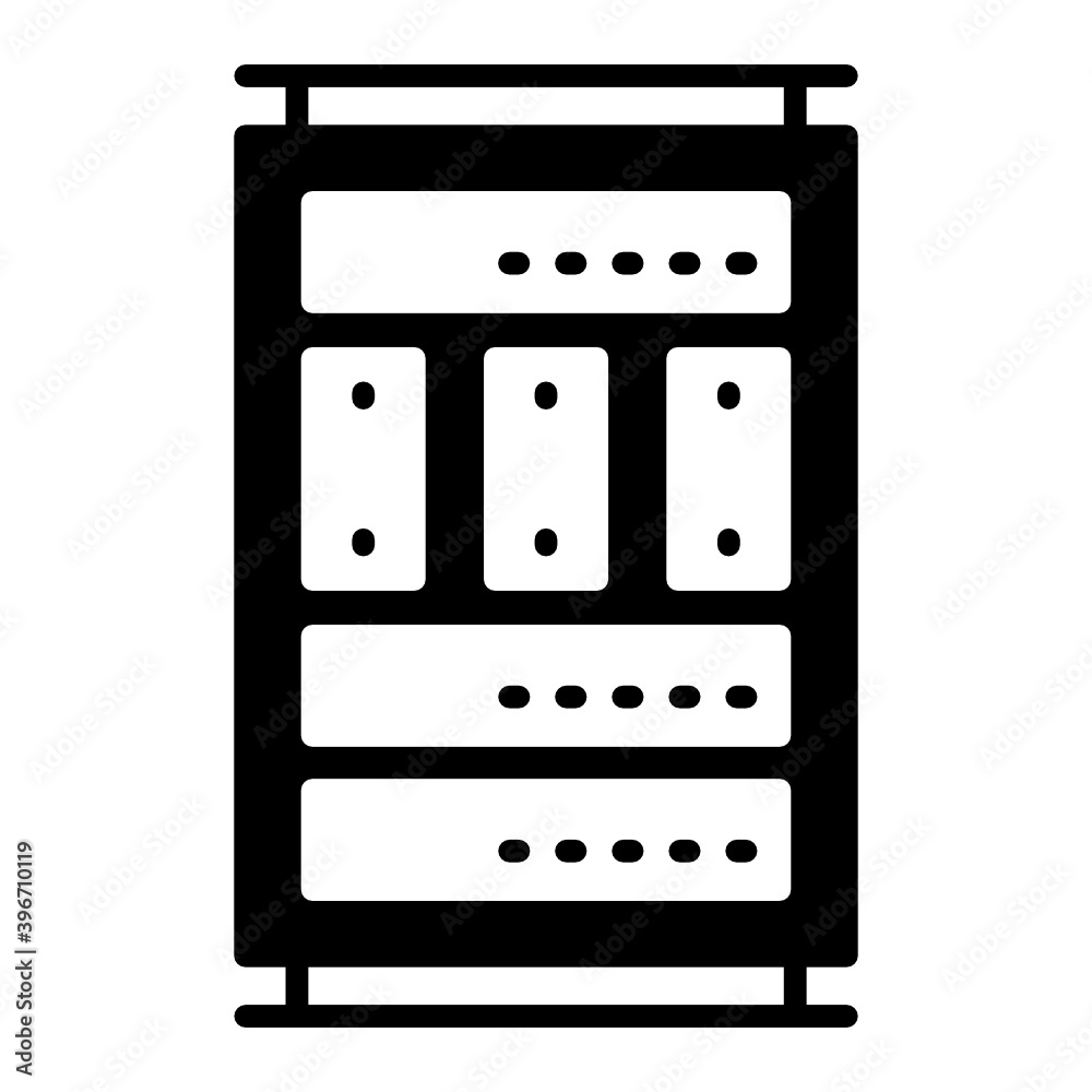 Server Cabinet Vector Icon Design, Cloud computing and Web hosting services Symbol on White background, Supercomputers Sign, MainFrame Computer concept, Server Cabinet Vector Icon Design, Cloud computing and Web hosting services Symbol on White background, Supercomputers Sign, MainFrame Computer concept,