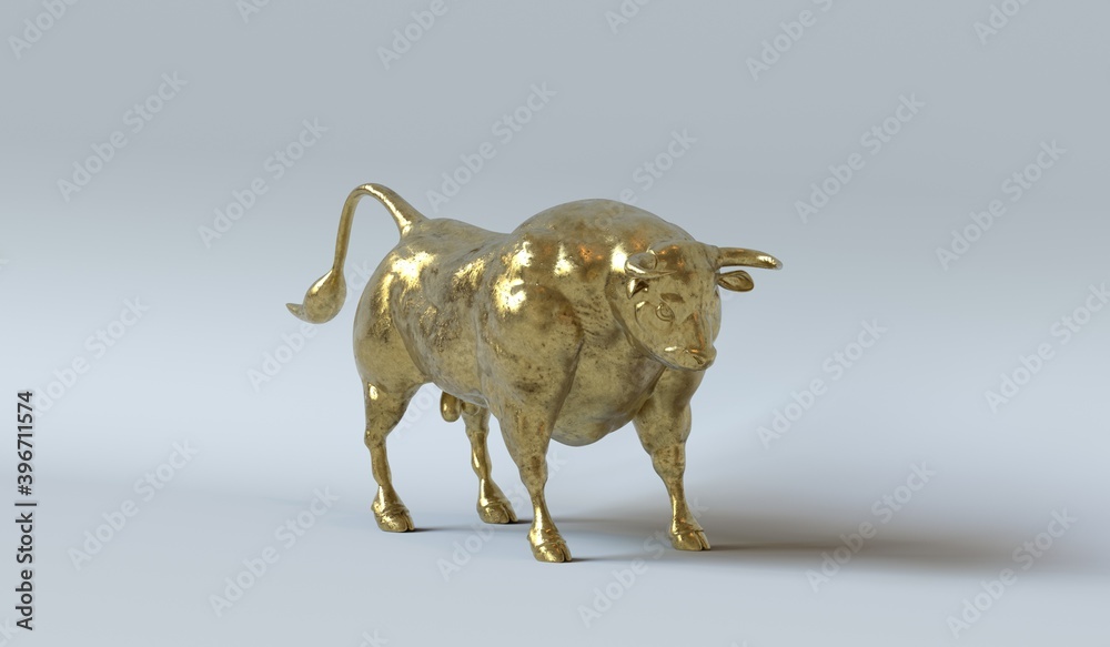 Obraz Bull Market Stock Exchange
