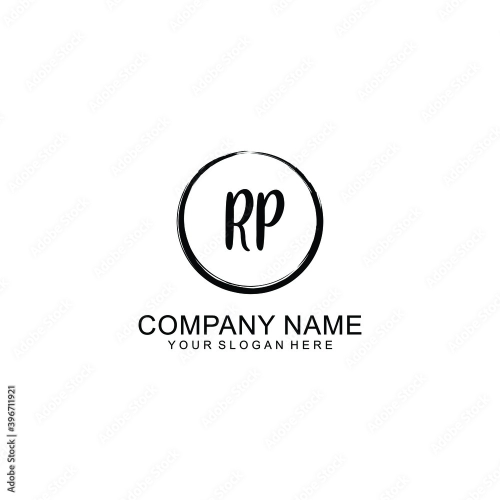 Initial RP Handwriting, Wedding Monogram Logo Design, Modern Minimalistic and Floral templates for Invitation cards Initial RP Handwriting, Wedding Monogram Logo Design, Modern Minimalistic and Floral templates for Invitation cards