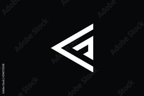 Free Download CF logo letter design on luxury background. FC logo monogram initials letter concept. CF icon logo design. FC elegant and Professional letter icon design on black background. C F FC CF - GFXLoad