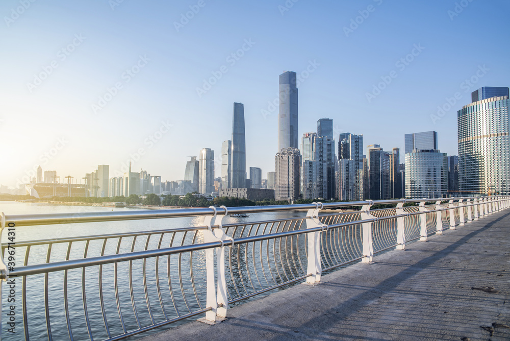 Obraz premium China Guangzhou City Architecture Scenery
