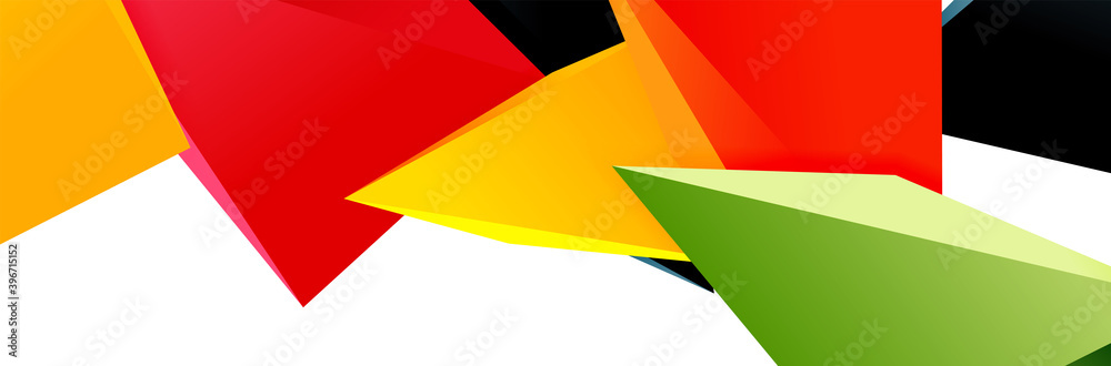 Triangle mosaic abstract background, 3d triangular low poly shapes. Geometric vector illustration for covers, banners, flyers and posters and other Triangle mosaic abstract background, 3d triangular low poly shapes. Geometric vector illustration for covers, banners, flyers and posters and other