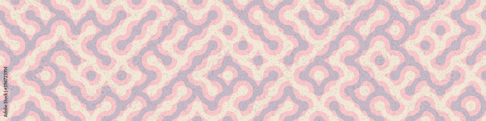 Fototapeta premium Abstract Geometric Pattern generative computational art illustration