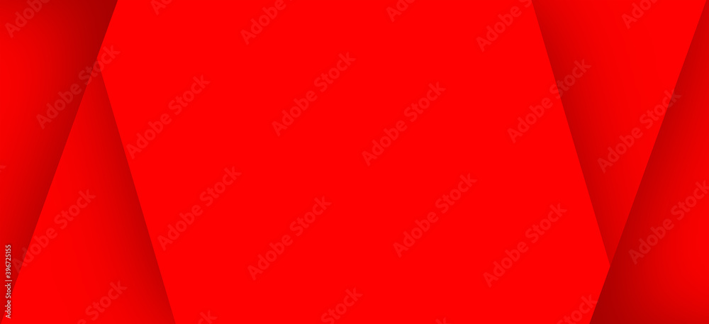 Red abstract background Flanked with a gradient crimson graphic, an area in the center to add to your details.