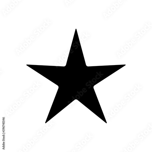 Star - icon.Vector illustration isolated.
