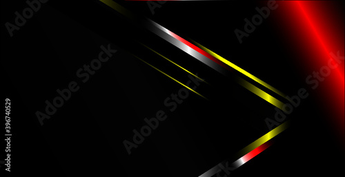 black background
