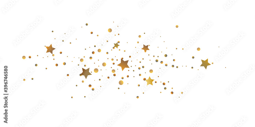 Fototapeta premium Star confetti.