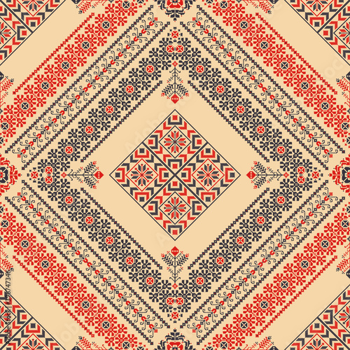 Romanian traditional pattern 119