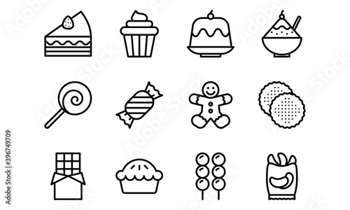 Set of Food Icons Line Style Vol 2