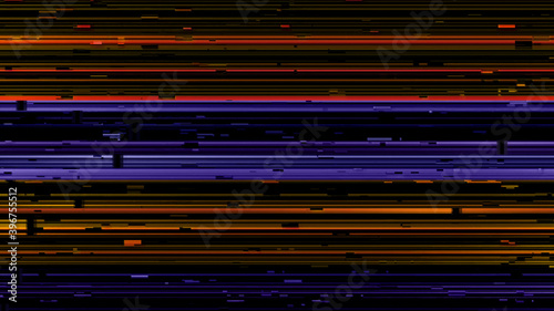 Noise Digital Screen Glow Lines Damage No Signal Abstract Background
