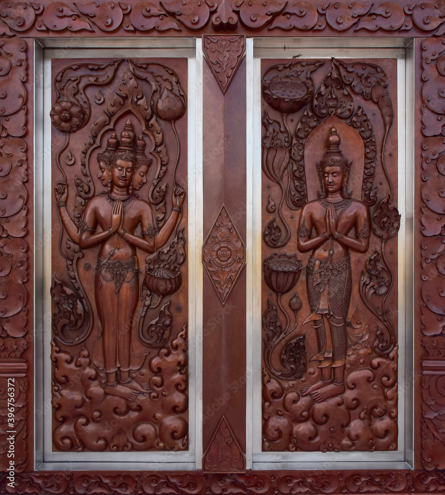 thai style door