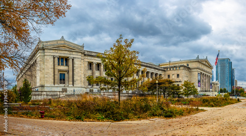 The Field Museum exterior view in Chicago City of Illinois photo