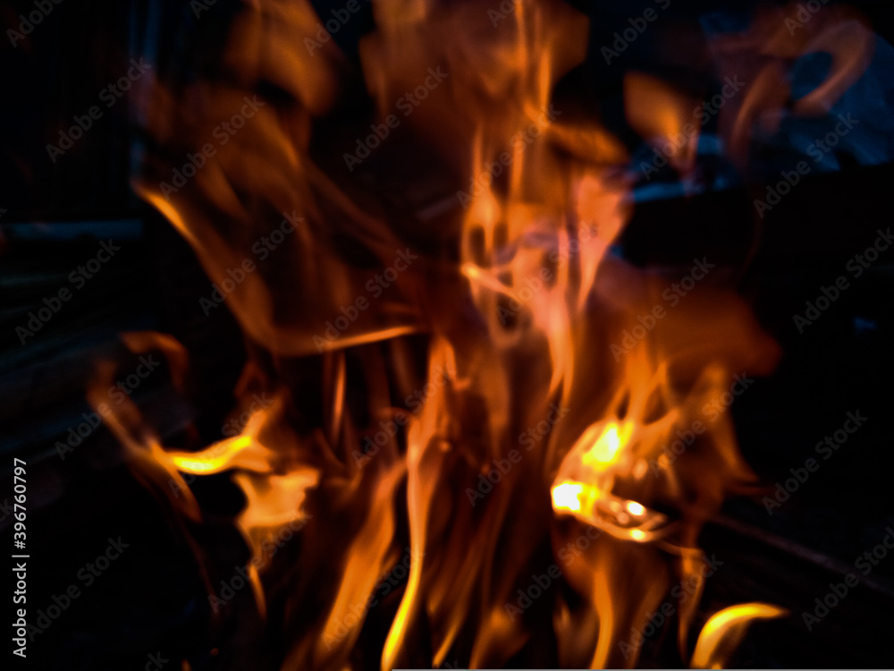 he face of the burning, messy flames he face of the burning, messy flames