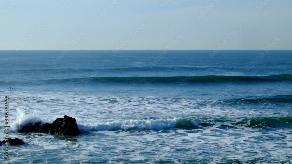 Some big waves breaking on the french atlantic shore at la Govelle spot, Batz sur Mer. Some big waves breaking on the french atlantic shore at la Govelle spot, Batz sur Mer.