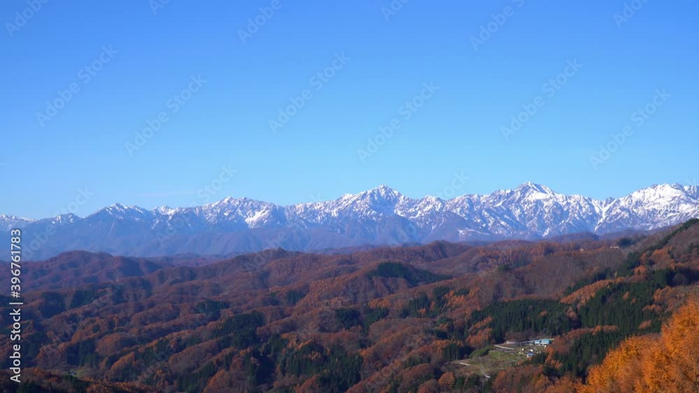秋の大望峠からの眺め 秋の大望峠からの眺め
