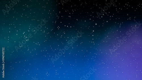 Light BLUE vector cover with astronomical stars. Glitter abstract illustration with colorful cosmic stars. Pattern for astronomy websites