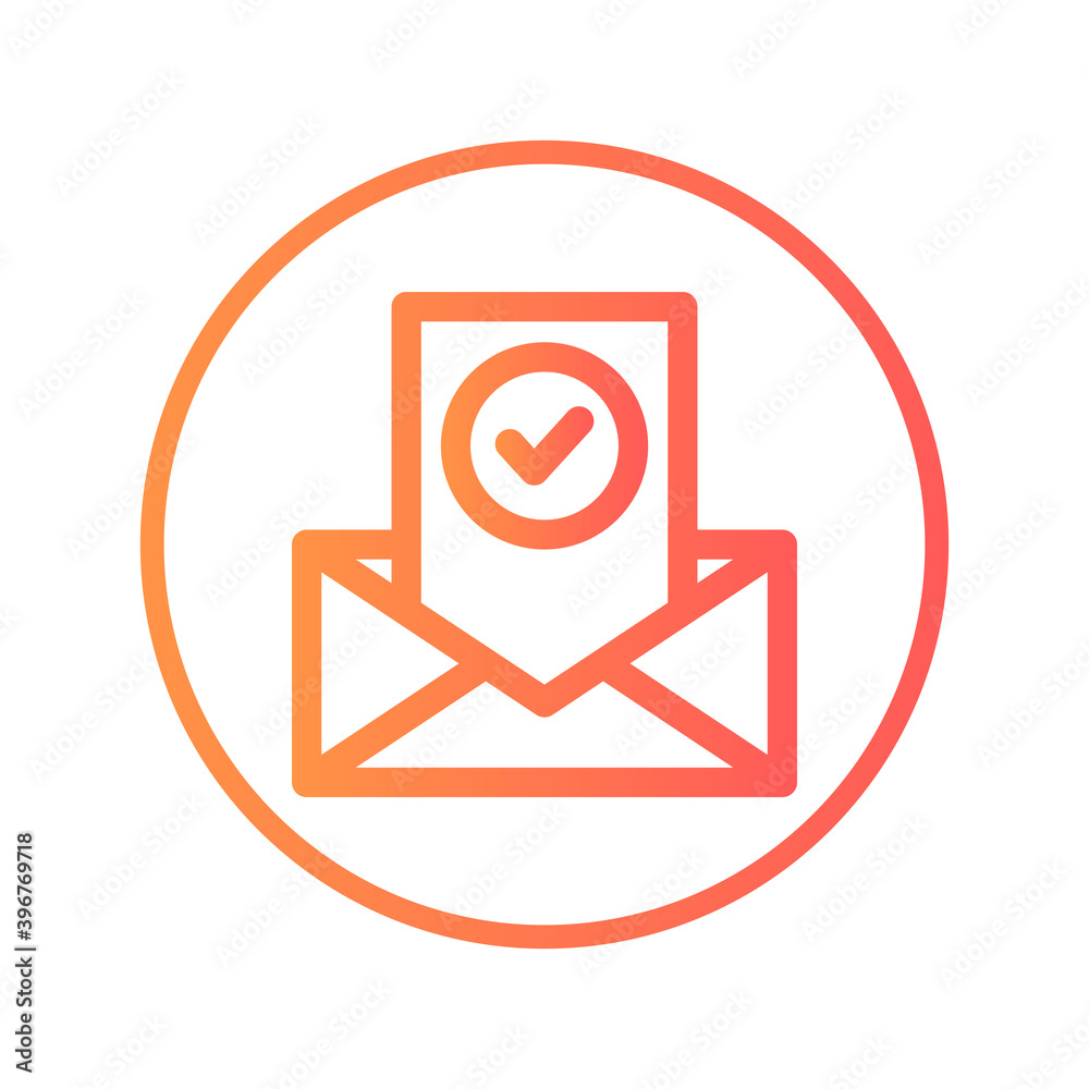 email icon vector illustration. email icon gradient design. email icon vector illustration. email icon gradient design.