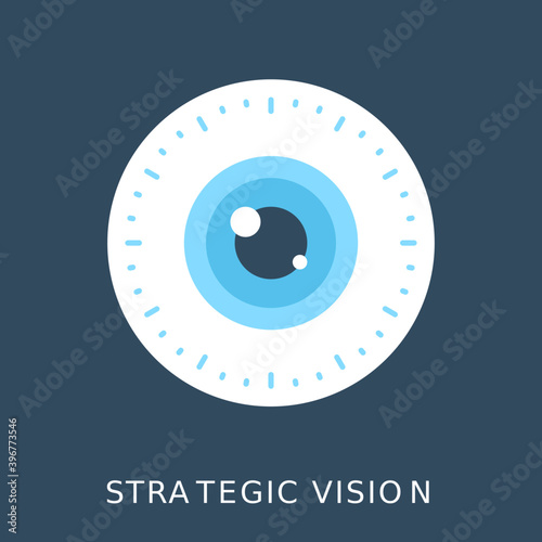 
Observation Flat Vector Icon

