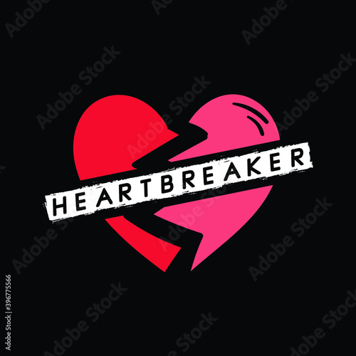 HeartBreaker | Cool Art | For T shirt | For Mugs | For Phone Covers and many more photo