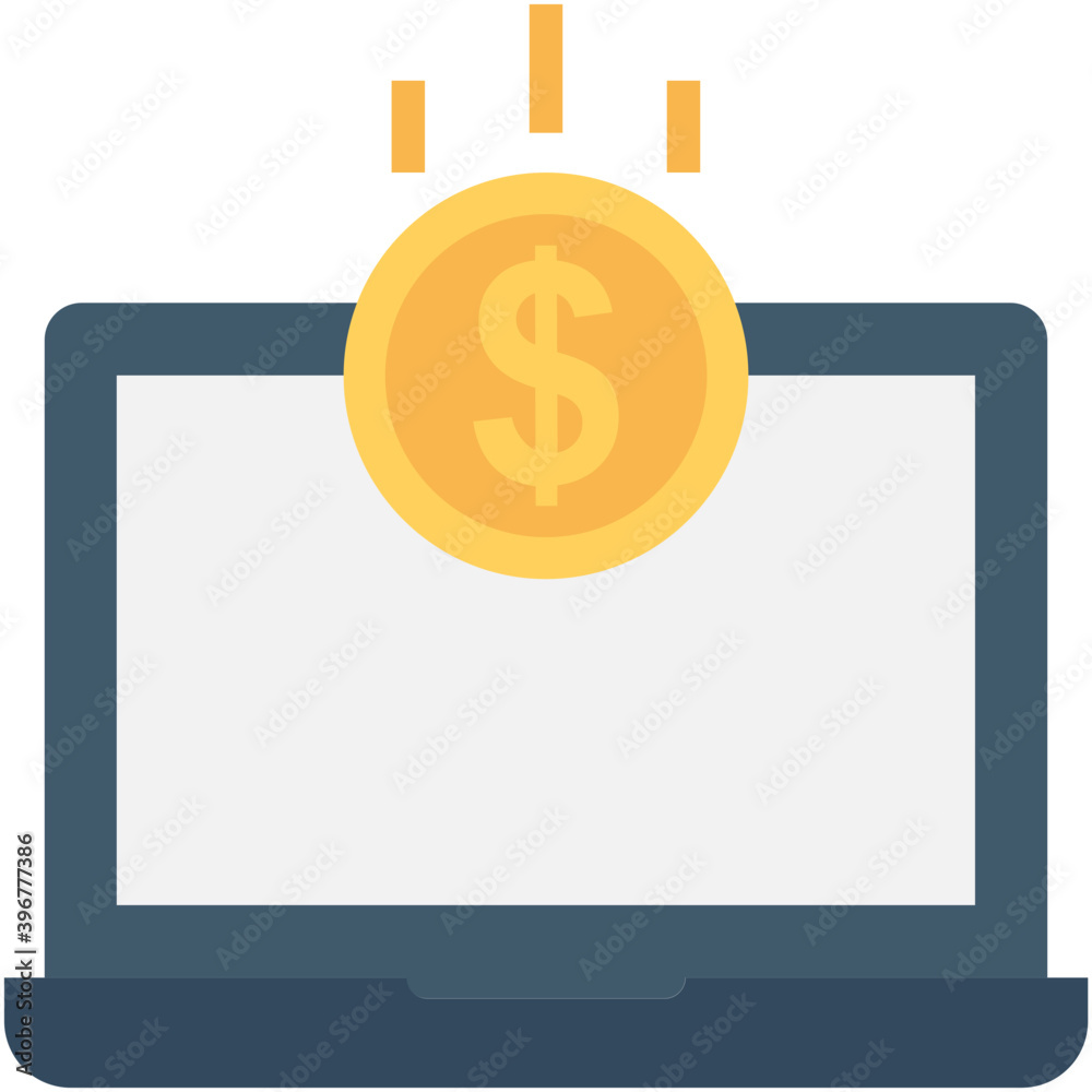 Online Shopping Flat vector Icon
Online Shopping Flat vector Icon