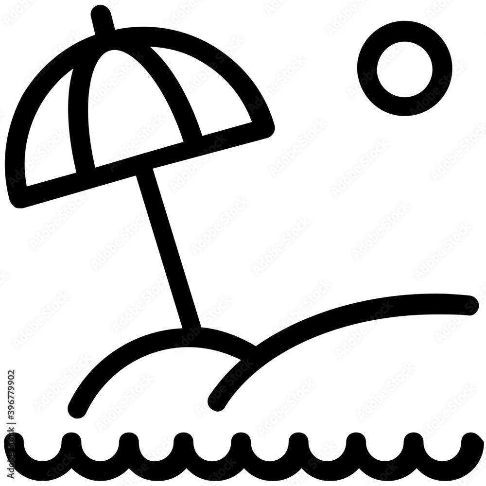 Beach Flat Vector Icon
Beach Flat Vector Icon