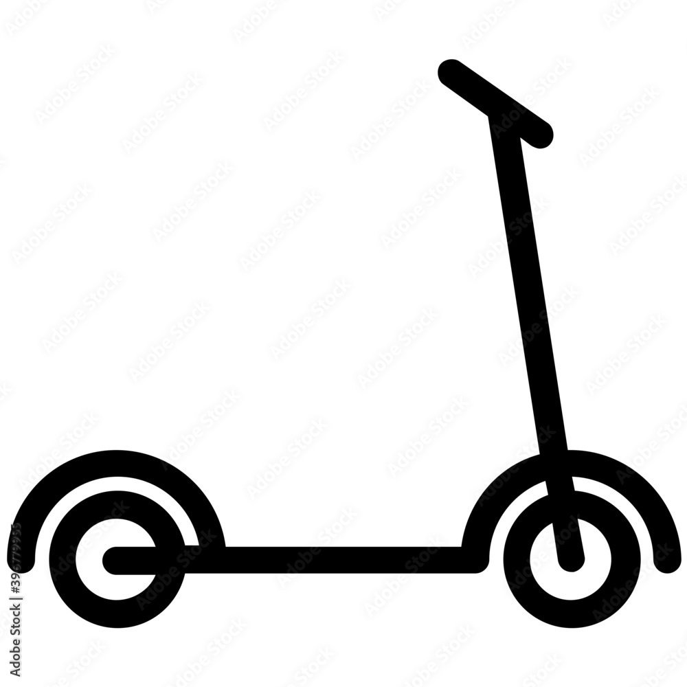Kick Scooter Flat Vector Icon
Kick Scooter Flat Vector Icon