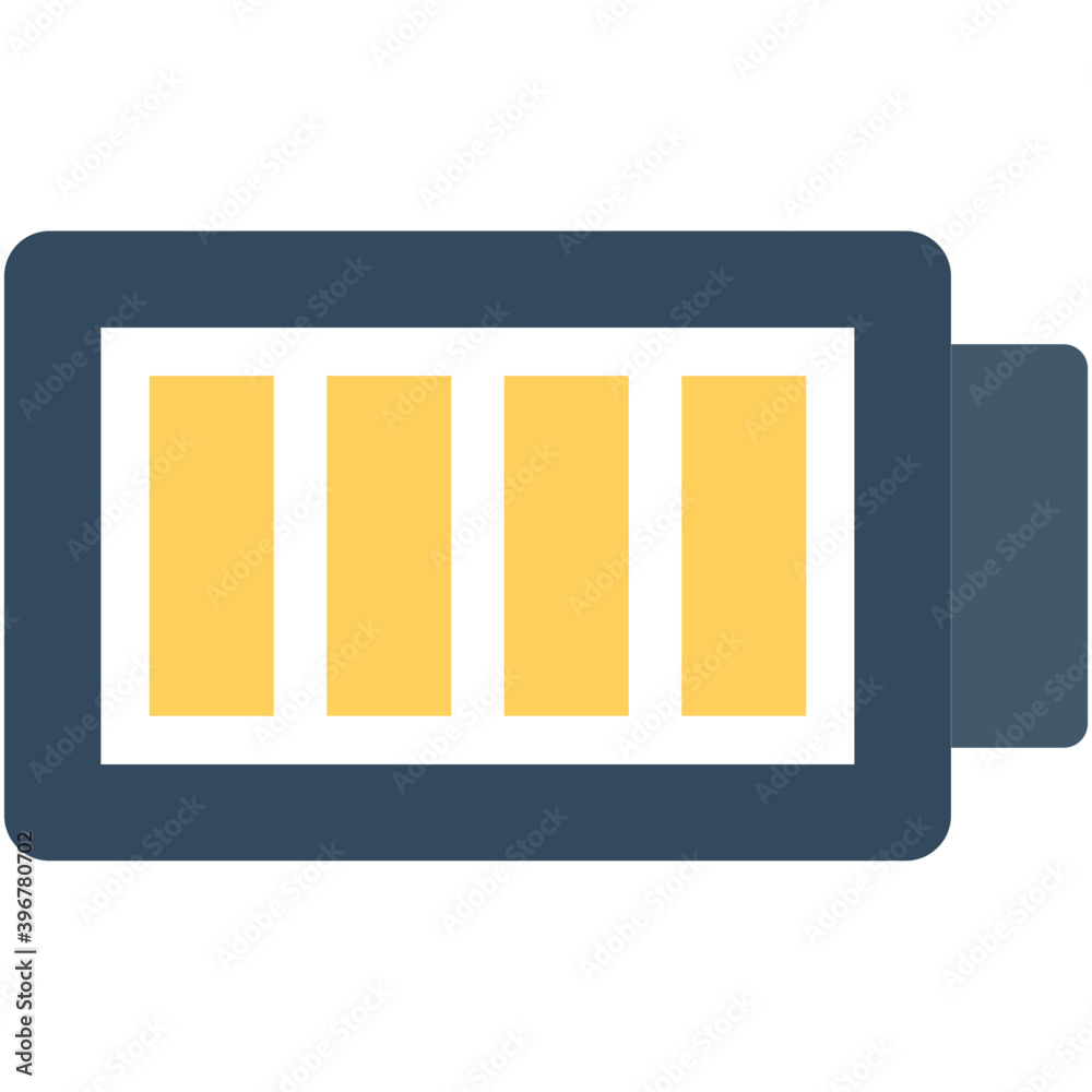 Mobile Battery Flat vector Icon
Mobile Battery Flat vector Icon