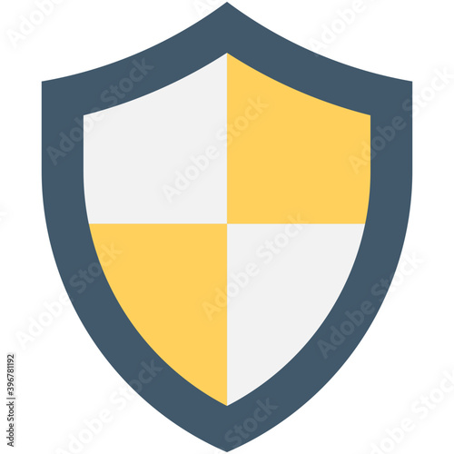 
Shield Flat vector Icon
