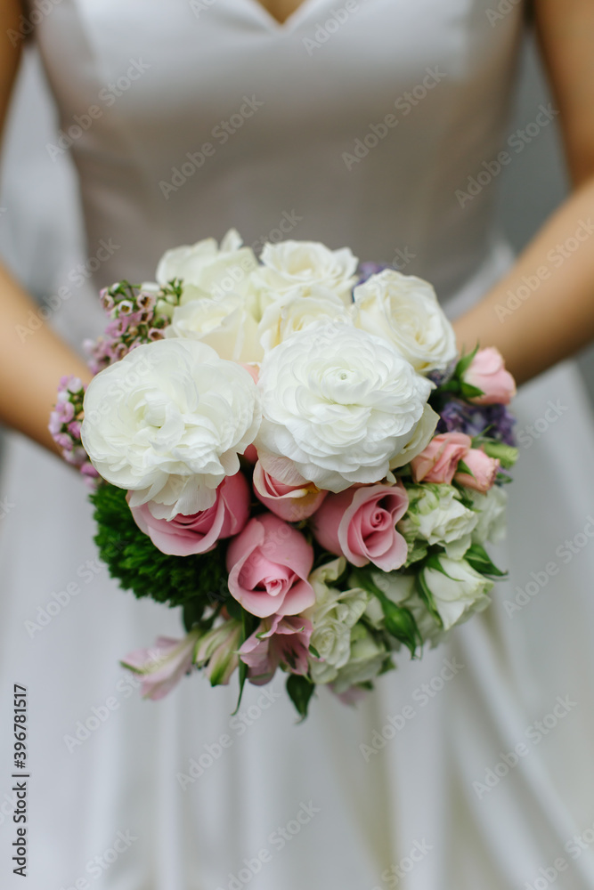 Close up of a wedding bouquet Close up of a wedding bouquet