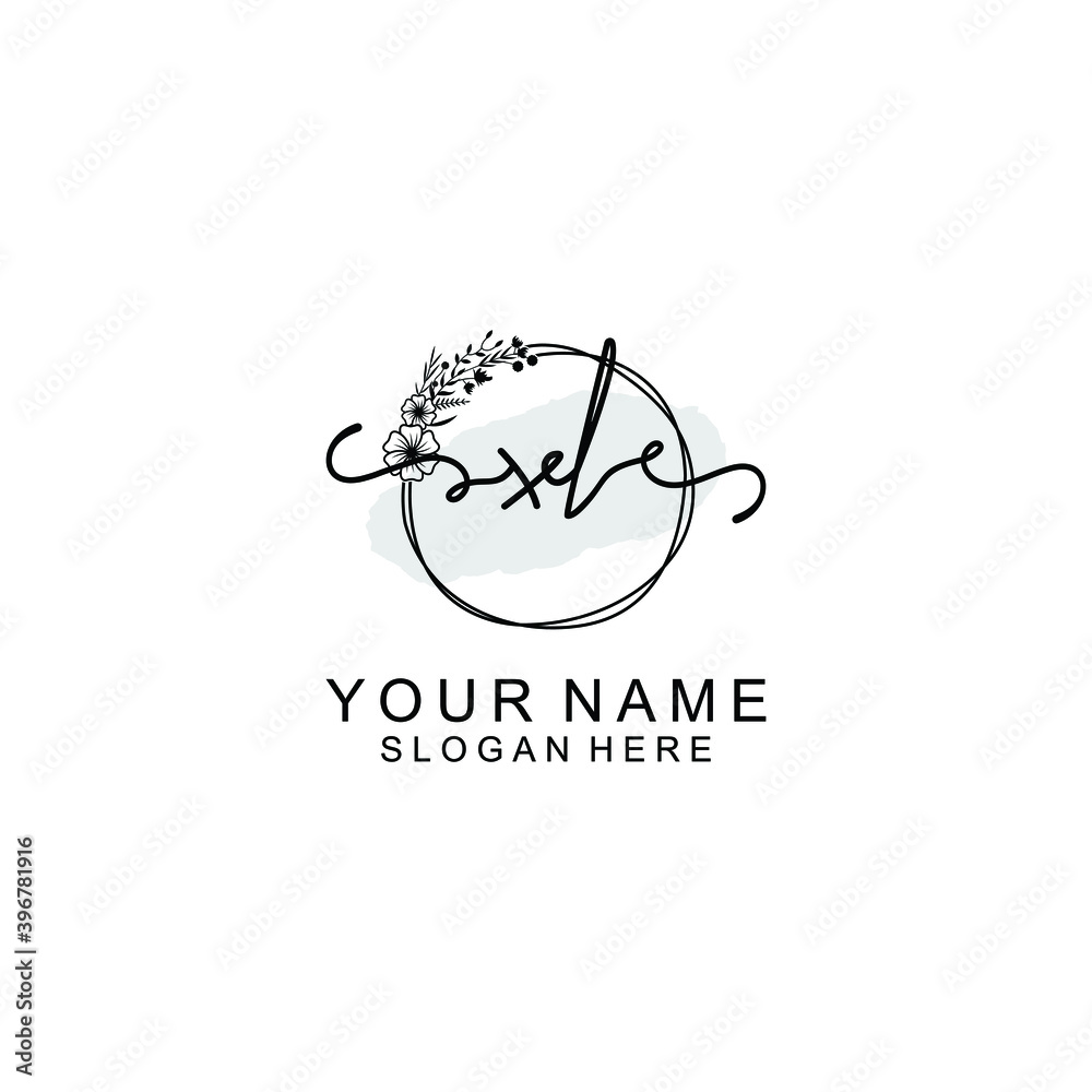 Initial XL Handwriting, Wedding Monogram Logo Design, Modern Minimalistic and Floral templates for Invitation cards Initial XL Handwriting, Wedding Monogram Logo Design, Modern Minimalistic and Floral templates for Invitation cards