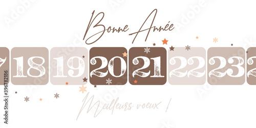 Bonne année 2021 meilleurs voeux