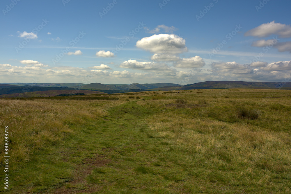 landscape with clouds and sky