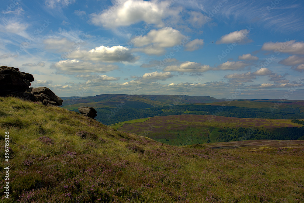 view of the mountains