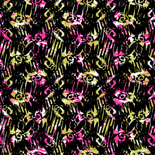 seamless pattern with butterflies © Natalia