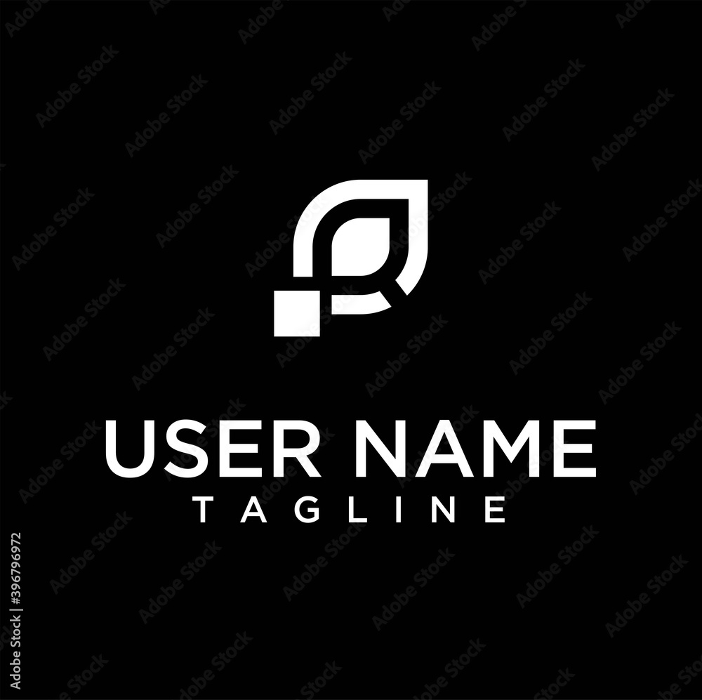 unique, simple, creative abstract letter r logo concept unique, simple, creative abstract letter r logo concept