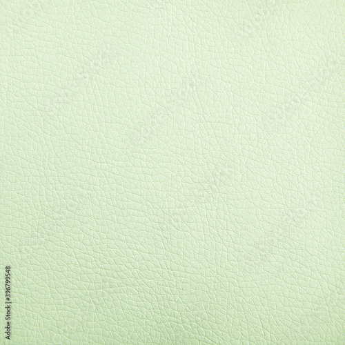 Premium light green leather texture background for decor