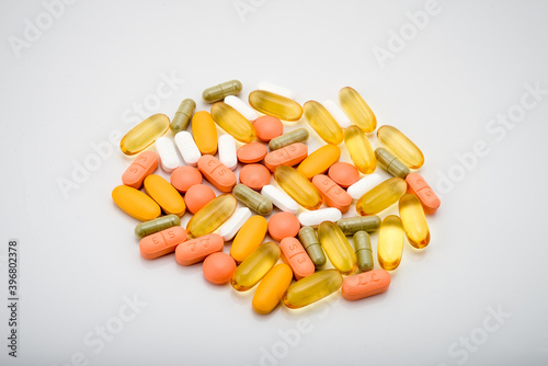 mix pharmaceutical medicine pills